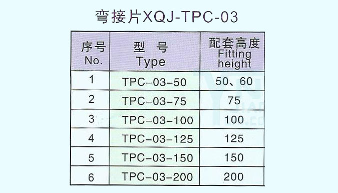 橋架彎接片